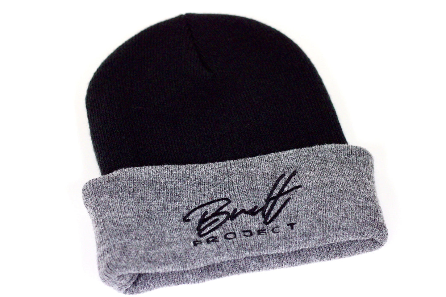 “Bp Signature” Beanie - Black W/Gray