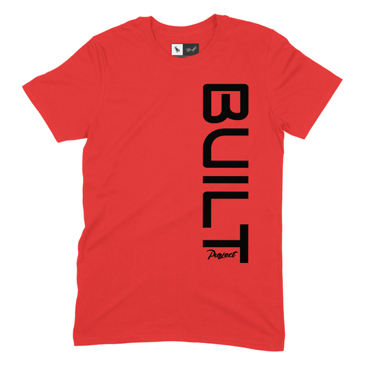 "BUILT" T-shirt - Red