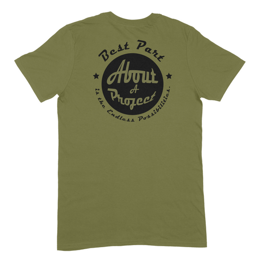 “Endless Possibilities” T-shirt - Military Green